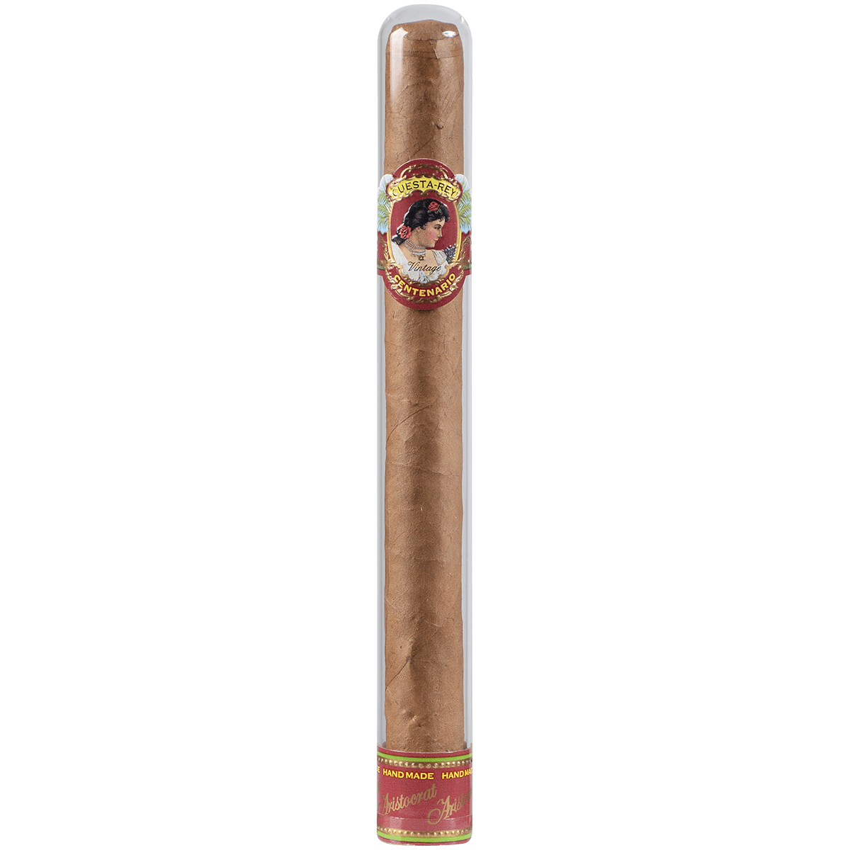 Cuesta-Rey Centenario Aristocrat Natural Glass Tubes 10 Ct. Box 7.25X48
