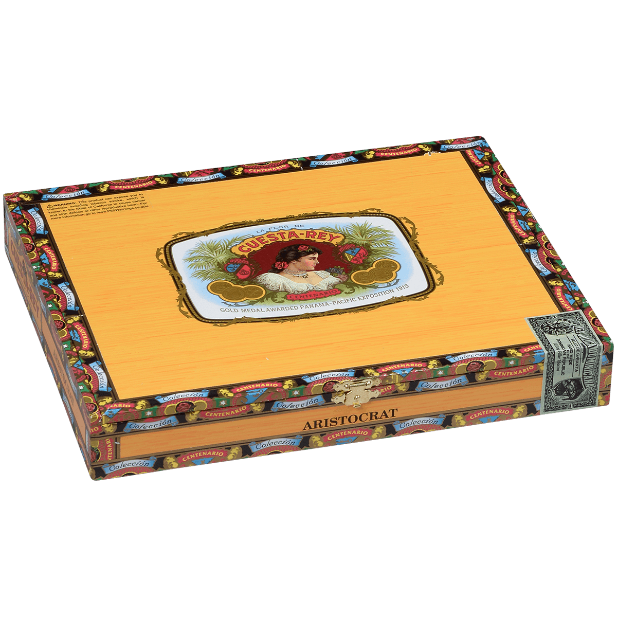 Cuesta-Rey Centenario Aristocrat Natural Glass Tubes 10 Ct. Box 7.25X48