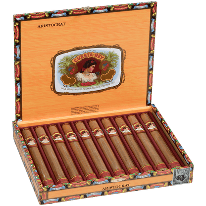 Cuesta-Rey Centenario Aristocrat Natural Glass Tubes 10 Ct. Box 7.25X48