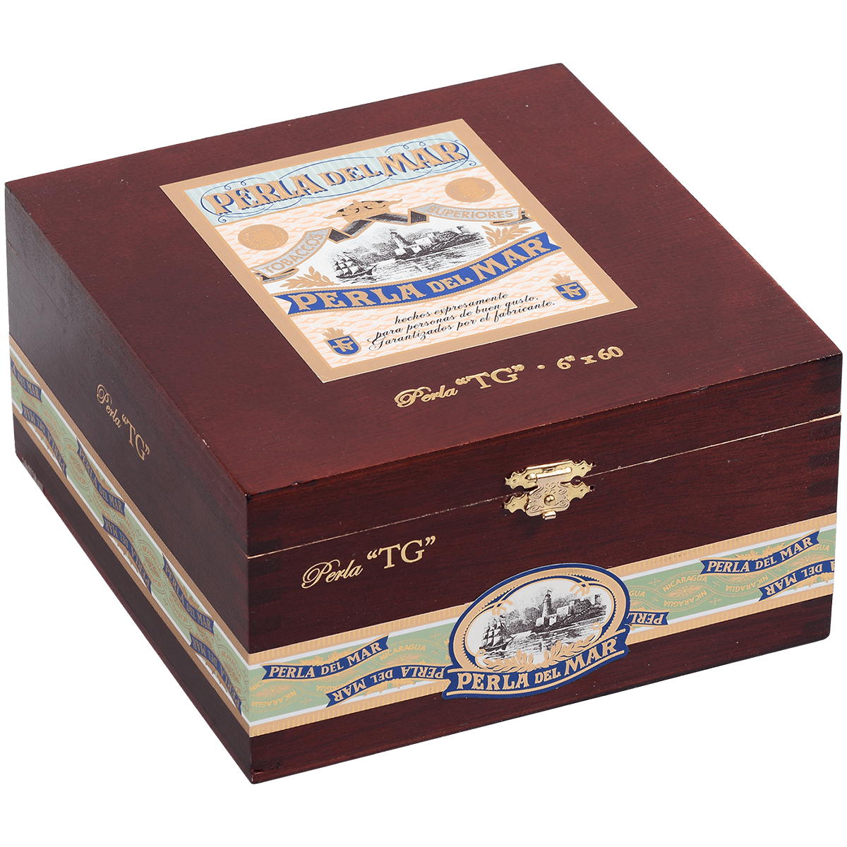 Perla Del Mar Perla Shade Double Toro 25 Ct. Box 6.00X60