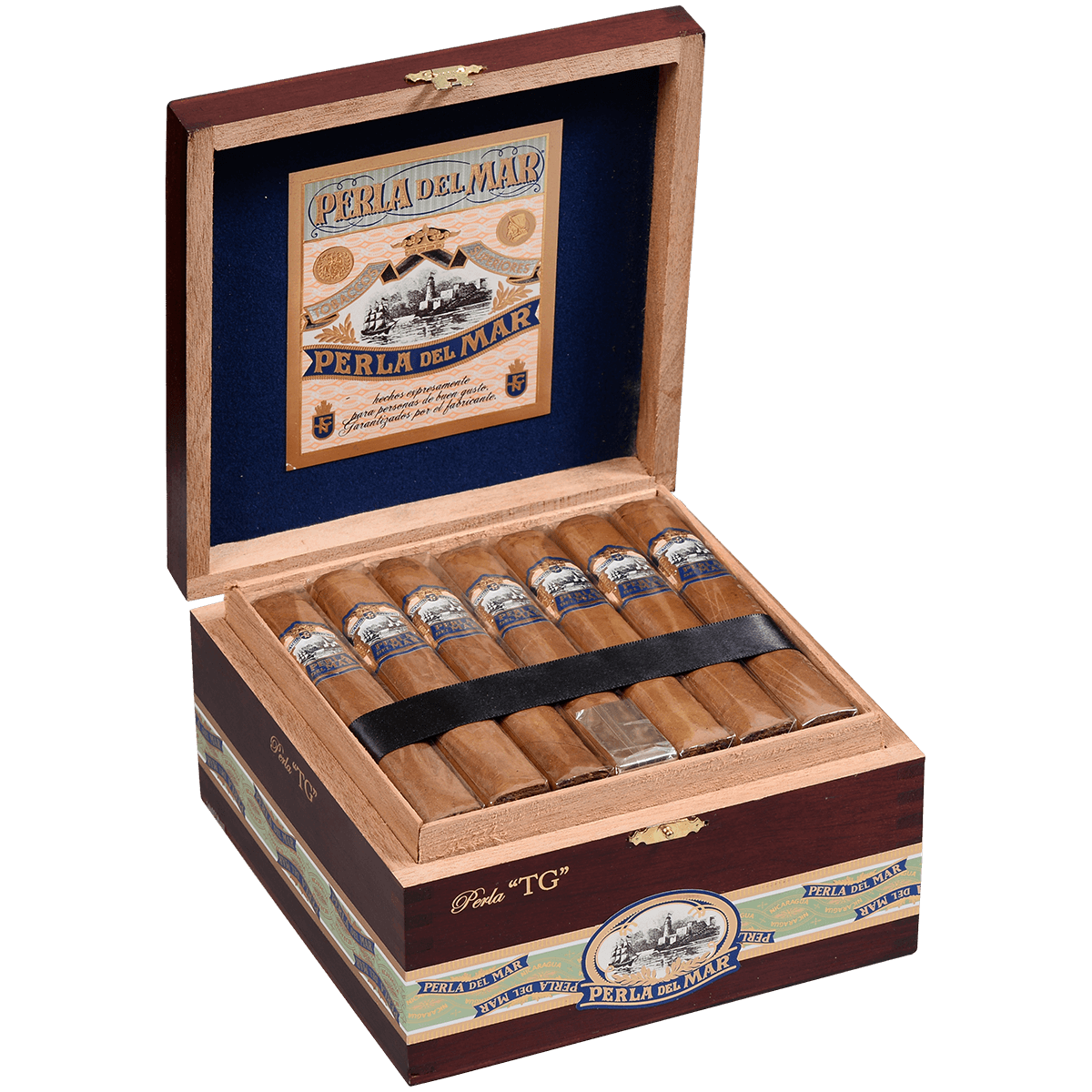 Perla Del Mar Perla Shade Double Toro 25 Ct. Box 6.00X60