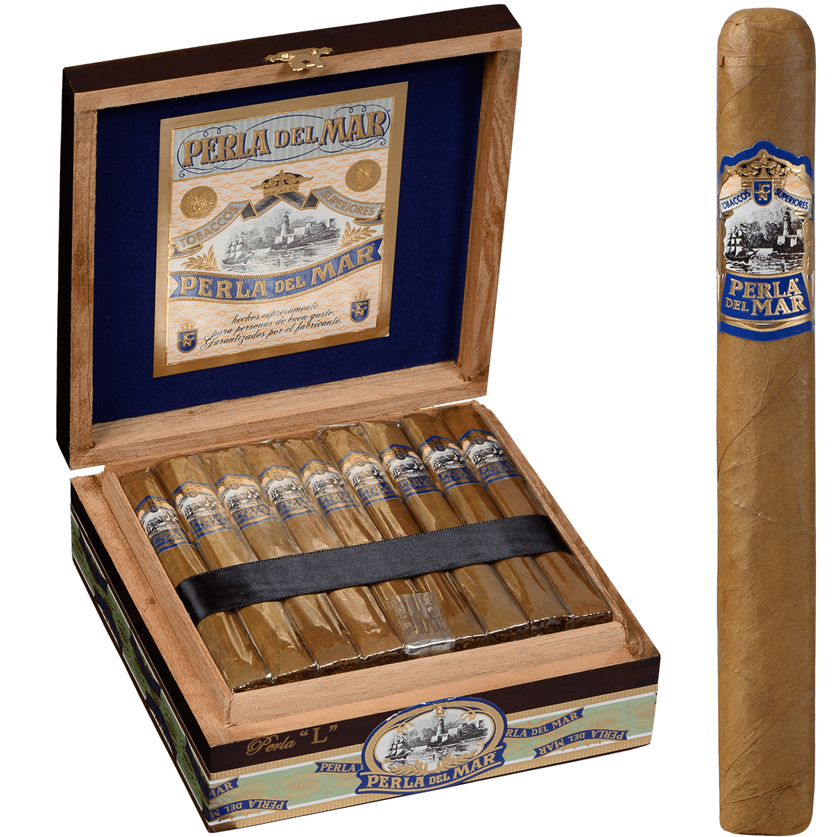 Perla Del Mar Shade Corona Gorda 25 Ct. Box 5.50X46