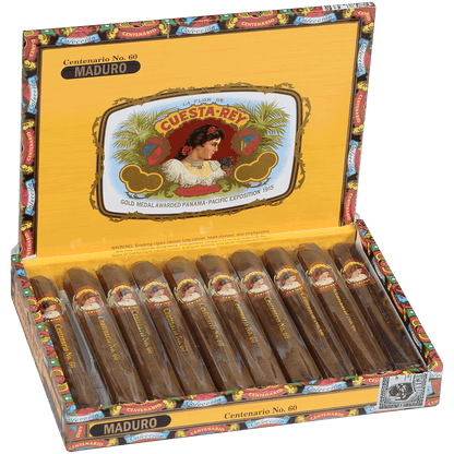 Cuesta-Rey Centenario No.60 Maduro 10 Ct. Box 6.00X50