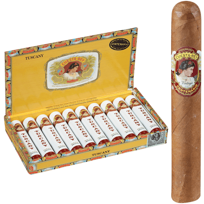 Cuesta-Rey Centenario Tuscany Aluminum Tubos 10 Ct. Box 5.00X50