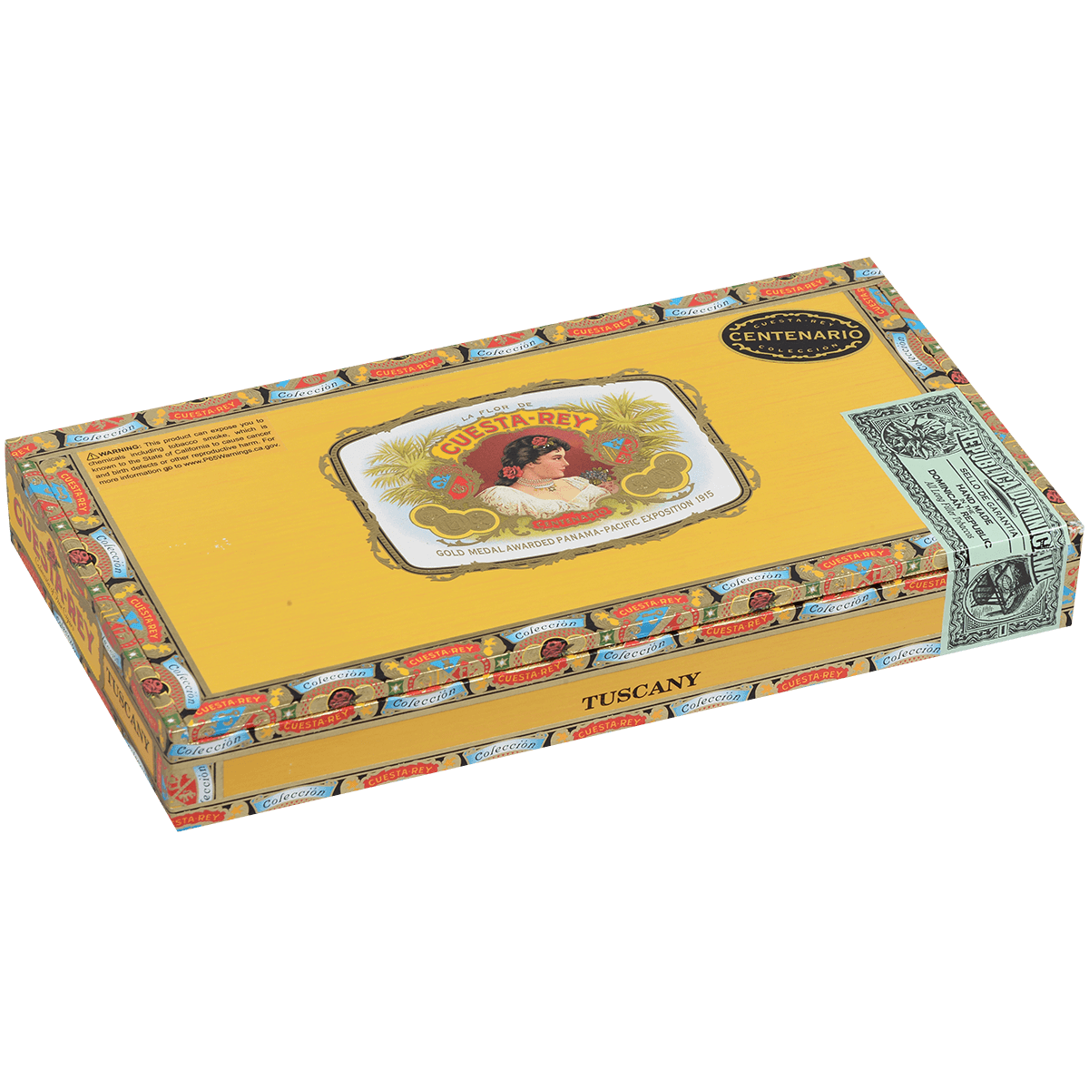 Cuesta-Rey Centenario Tuscany Aluminum Tubos 10 Ct. Box 5.00X50