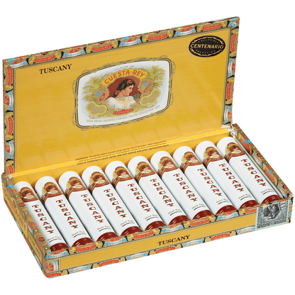 Cuesta-Rey Centenario Tuscany Aluminum Tubos 10 Ct. Box 5.00X50