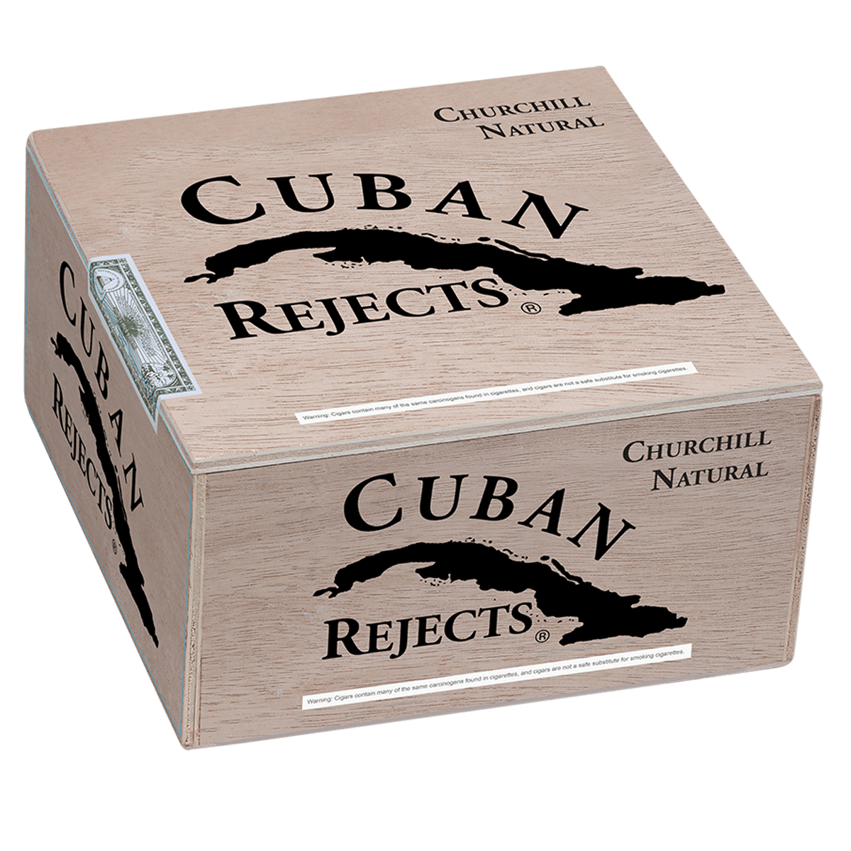 Cuban Rejects Churchill Natural 50 Ct. Box 7.00X48