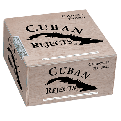 Cuban Rejects Churchill Natural 50 Ct. Box 7.00X48