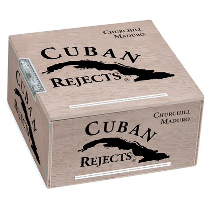 Cuban Rejects Churchill Maduro 50 Ct. Box 7.00X48