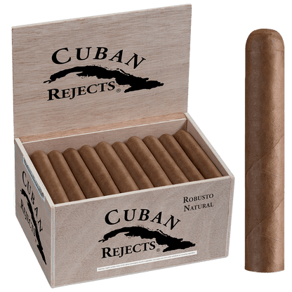 Cuban Rejects Robusto Natural 50 Ct. Box 5.00X50