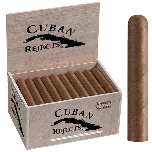 Cuban Rejects Robusto Natural 50 Ct. Box 5.00X50