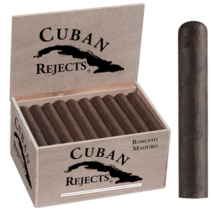 Cuban Rejects Robusto Maduro 50 Ct. Box 5.00X50