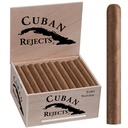 Cuban Rejects Toro Natural 50 Ct. Box 6.00X50