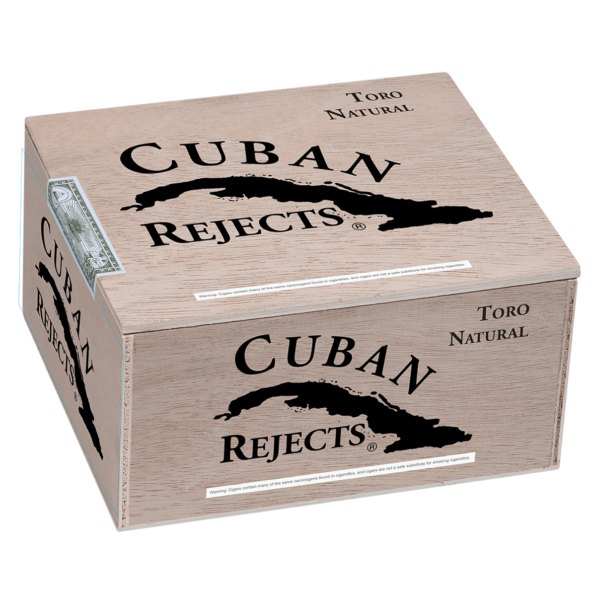 Cuban Rejects Toro Natural 50 Ct. Box 6.00X50