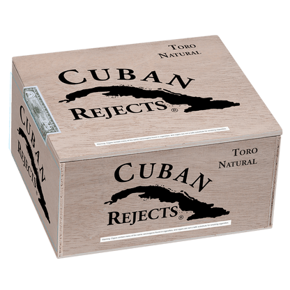 Cuban Rejects Toro Natural 50 Ct. Box 6.00X50
