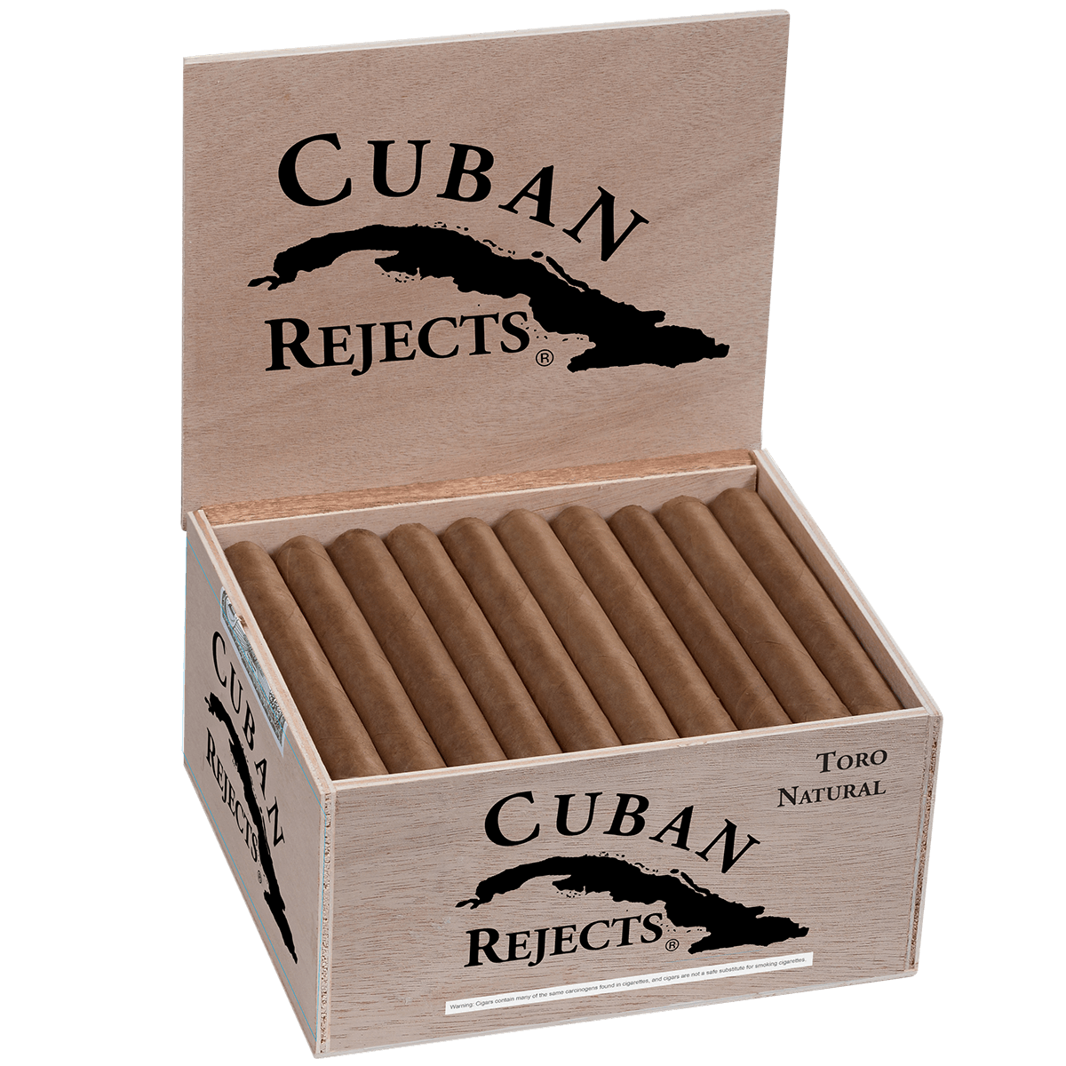 Cuban Rejects Toro Natural 50 Ct. Box 6.00X50
