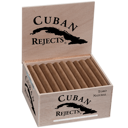 Cuban Rejects Toro Natural 50 Ct. Box 6.00X50
