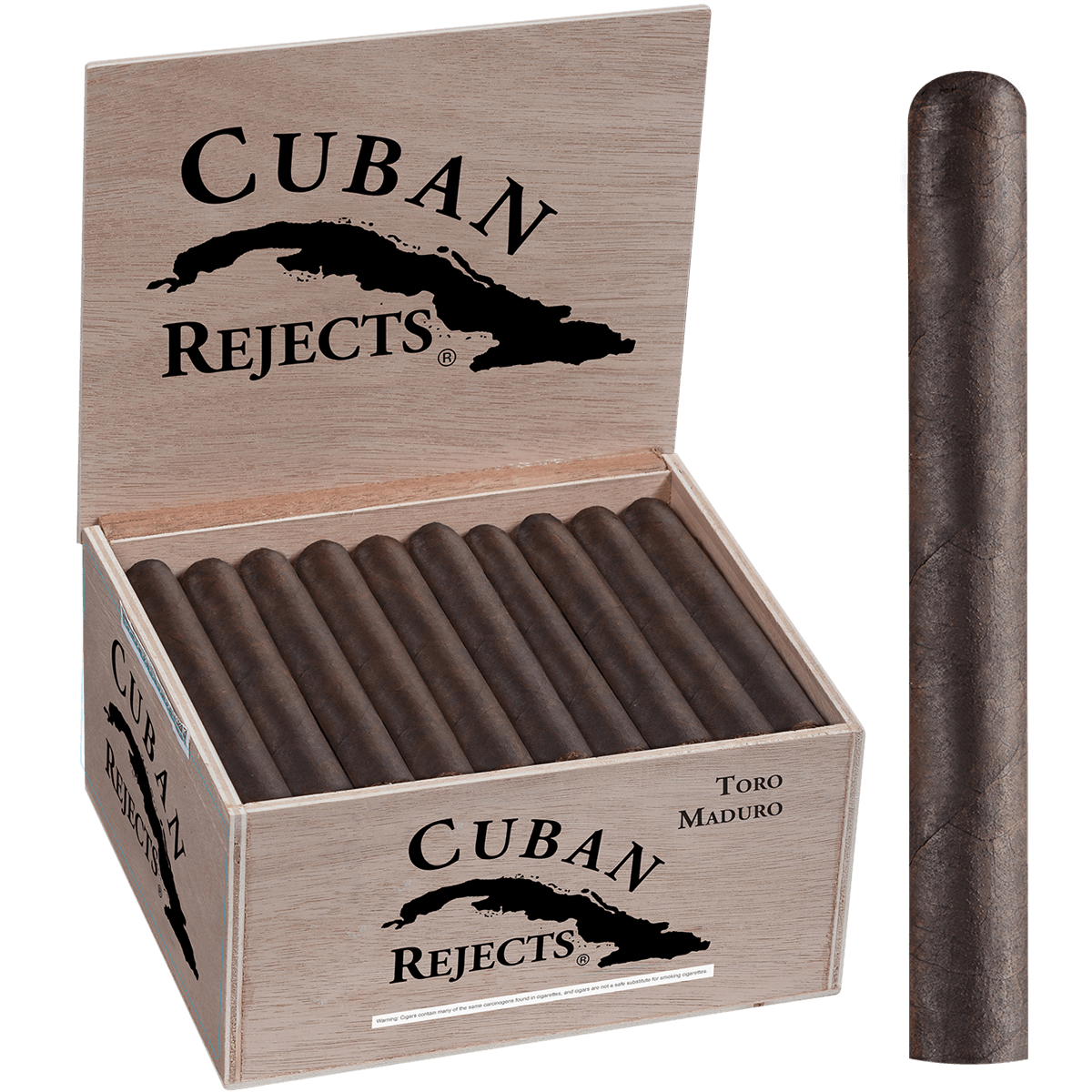 Cuban Rejects Toro Maduro 50 Ct. Box 6.00X50