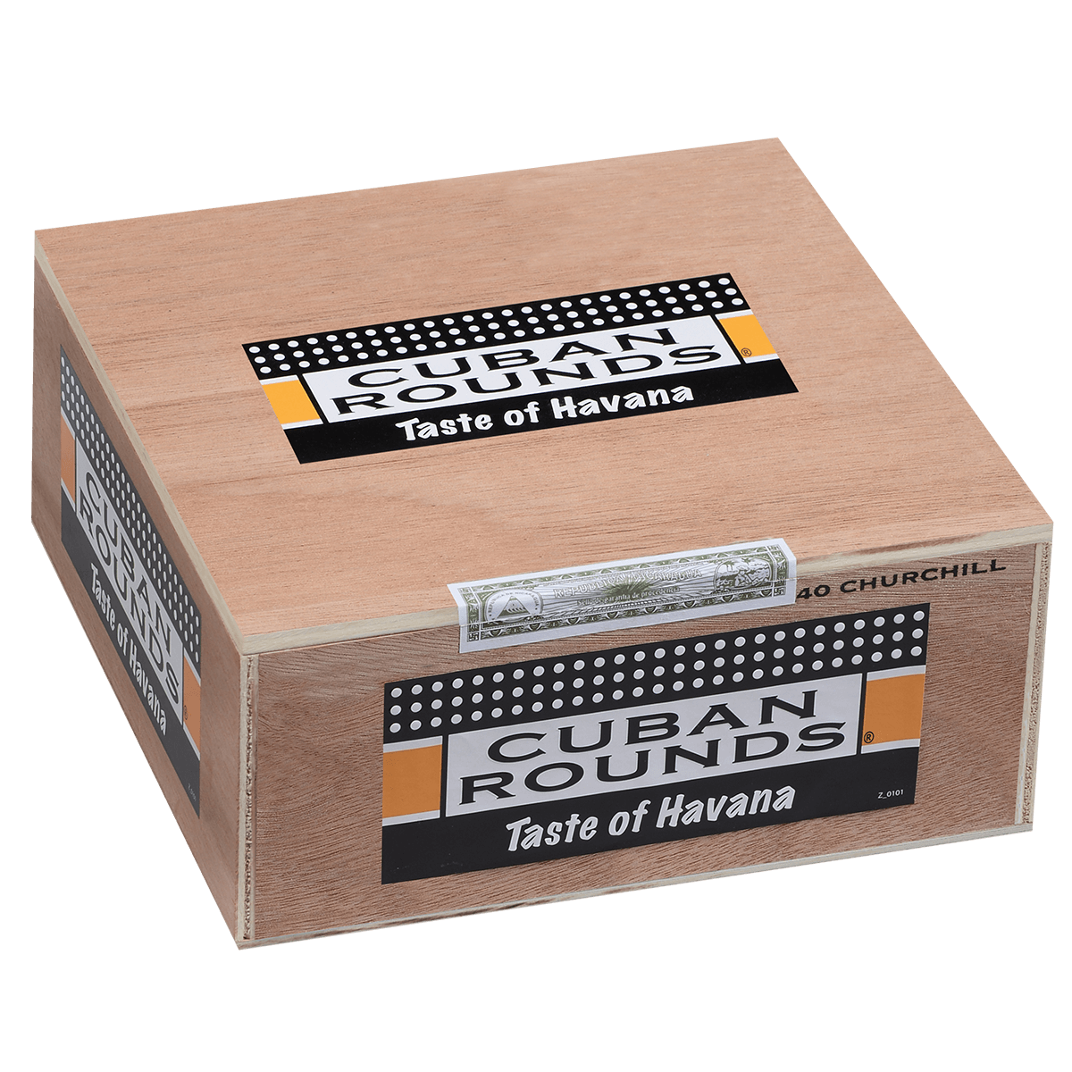 Cuban Rounds Churchill Natural 40 Ct. Box 7.00X48