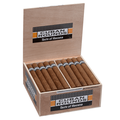 Cuban Rounds Churchill Natural 40 Ct. Box 7.00X48