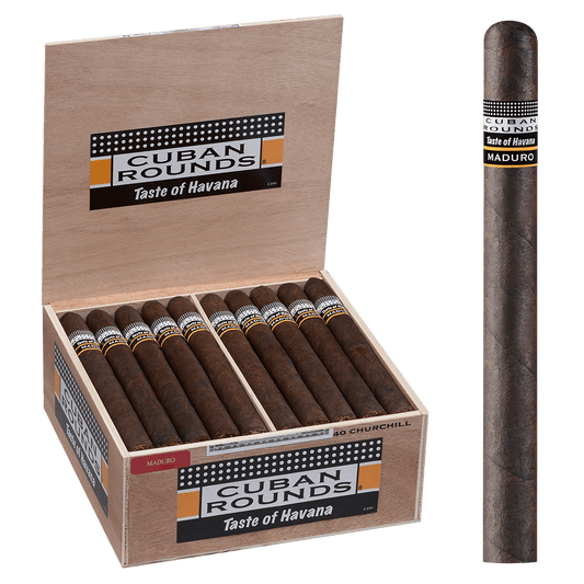 Cuban Rounds Churchill Maduro 40 Ct. Box 7.00X48
