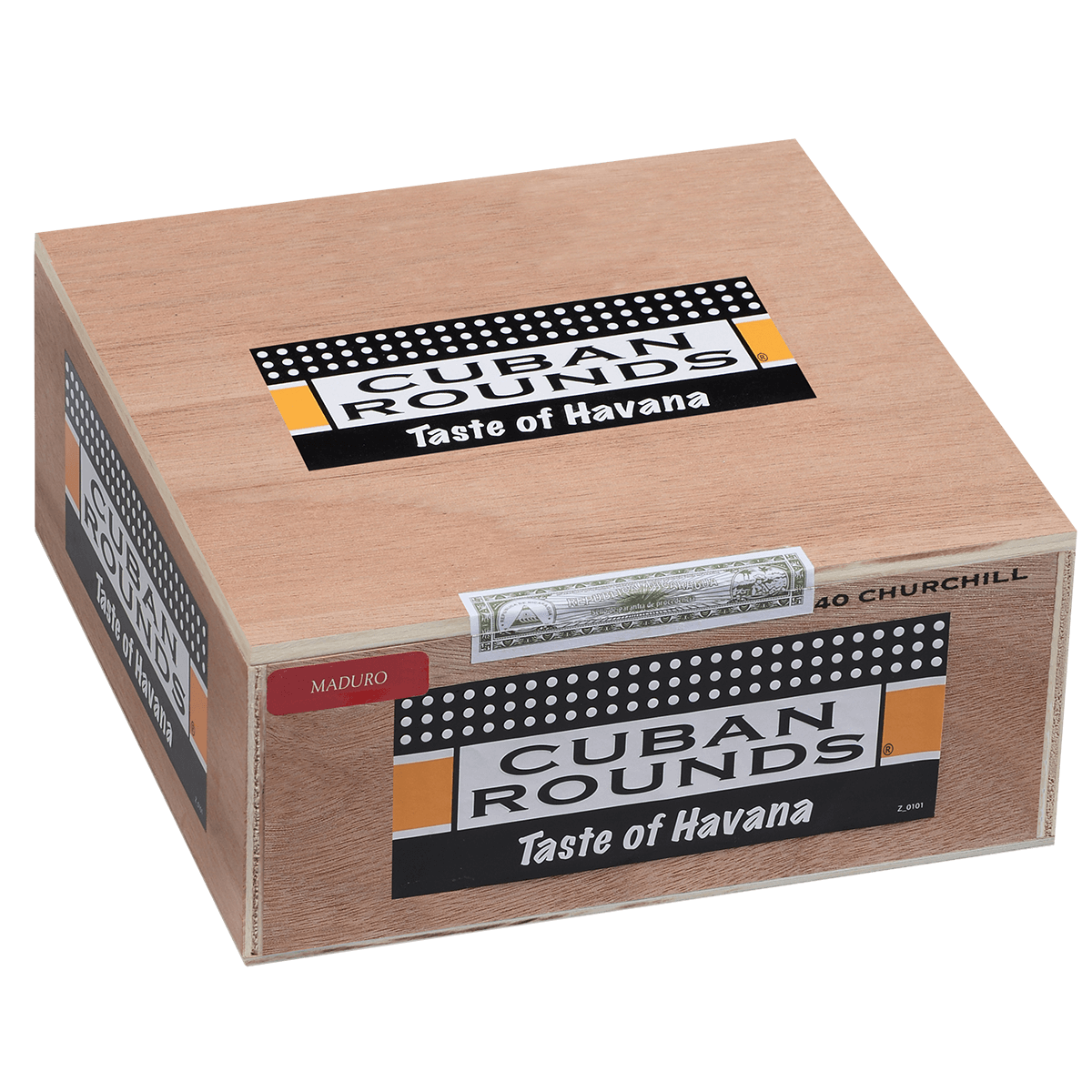 Cuban Rounds Churchill Maduro 40 Ct. Box 7.00X48