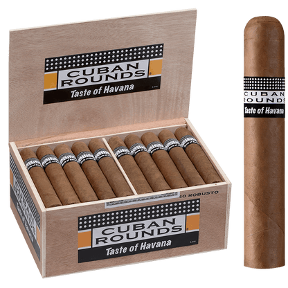 Cuban Rounds Robusto Natural 40 Ct. Box 5.00X50