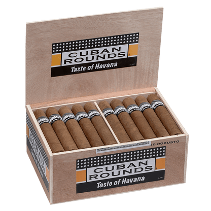 Cuban Rounds Robusto Natural 40 Ct. Box 5.00X50