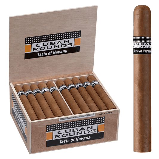 Cuban Rounds Toro Natural 40 Ct. Box 6.00X50
