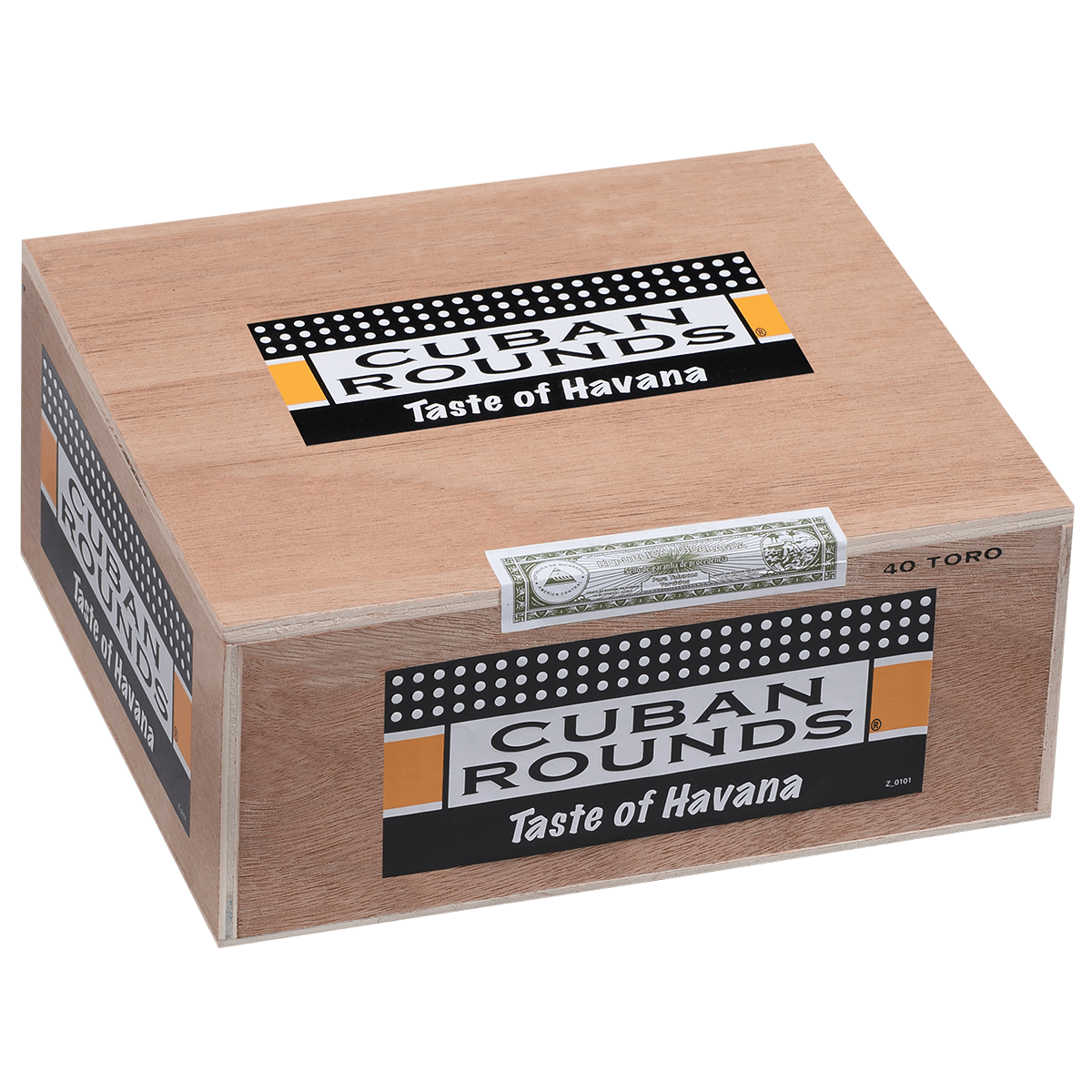 Cuban Rounds Toro Natural 40 Ct. Box 6.00X50