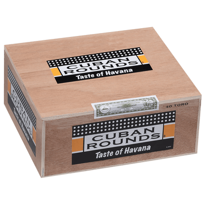 Cuban Rounds Toro Natural 40 Ct. Box 6.00X50