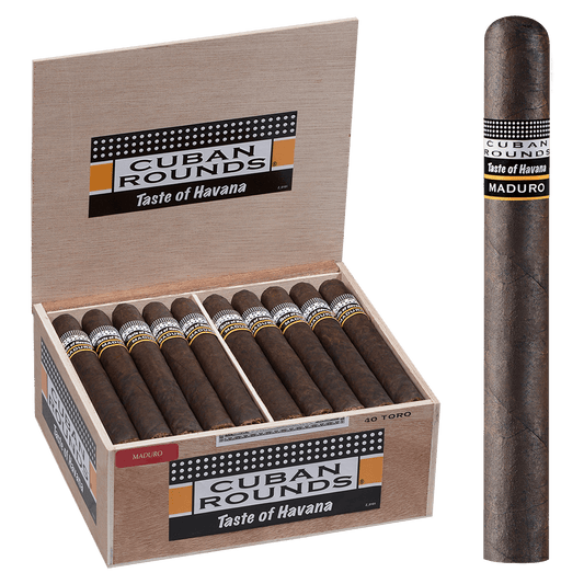 Cuban Rounds Toro Maduro 40 Ct. Box 6.00X50