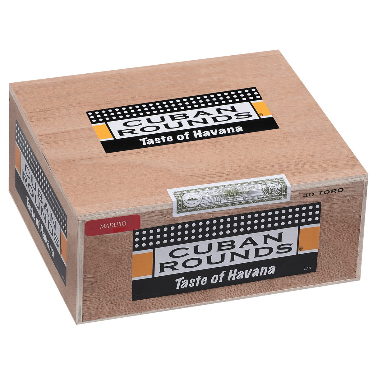 Cuban Rounds Toro Maduro 40 Ct. Box 6.00X50