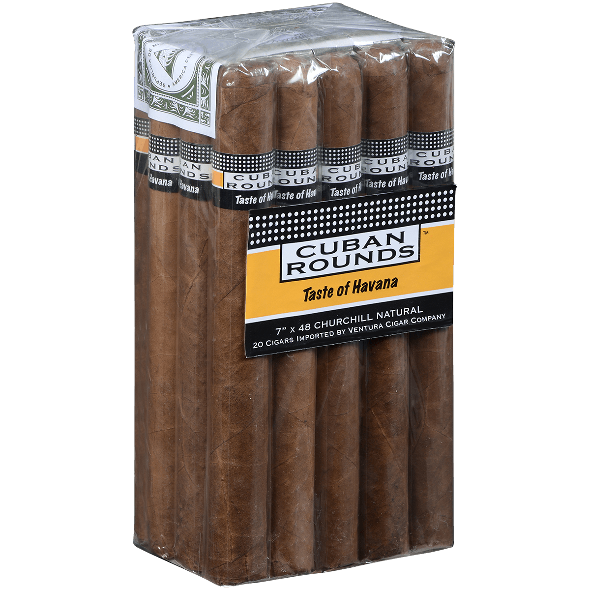Cuban Rounds Churchill Natural 20 Ct. Bundle 7.00X48