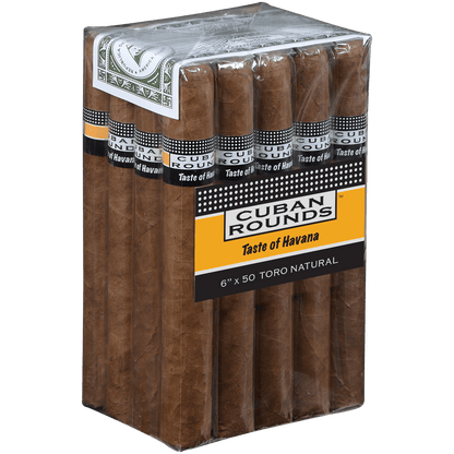 Cuban Rounds Toro Natural 20 Ct. Bundle 6.00X50