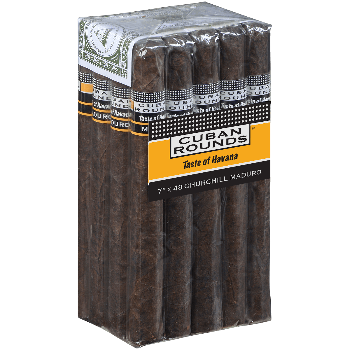 Cuban Rounds Churchill Maduro 20 Ct. Bundle 7.00X48