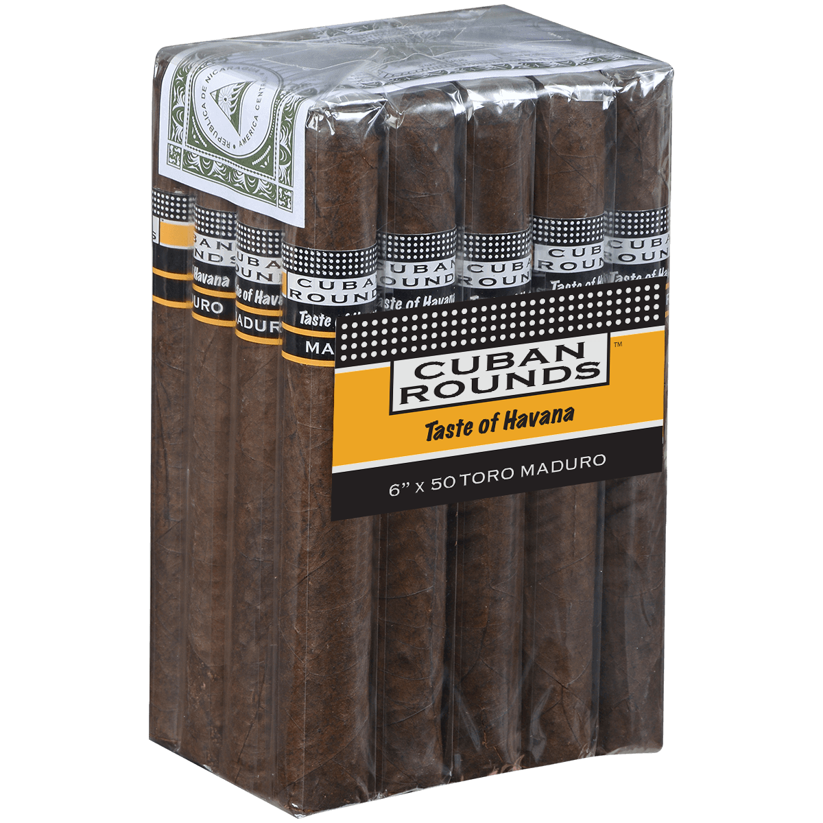 Cuban Rounds Toro Maduro 20 Ct. Bundle 6.00X50