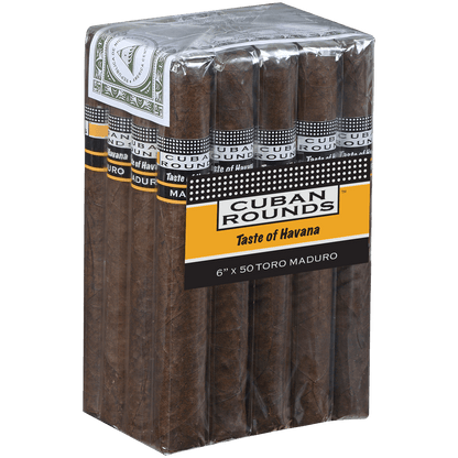 Cuban Rounds Toro Maduro 20 Ct. Bundle 6.00X50