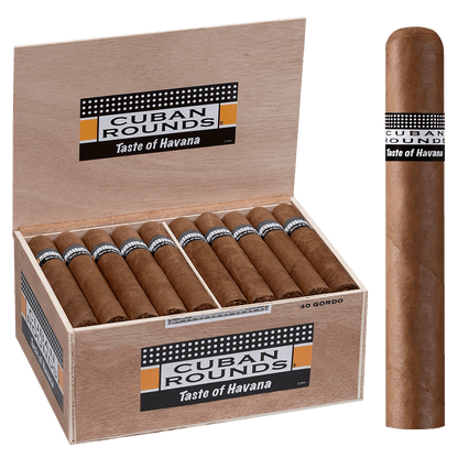 Cuban Rounds Toro Gordo Natural 40 Ct. Box 6.00X60