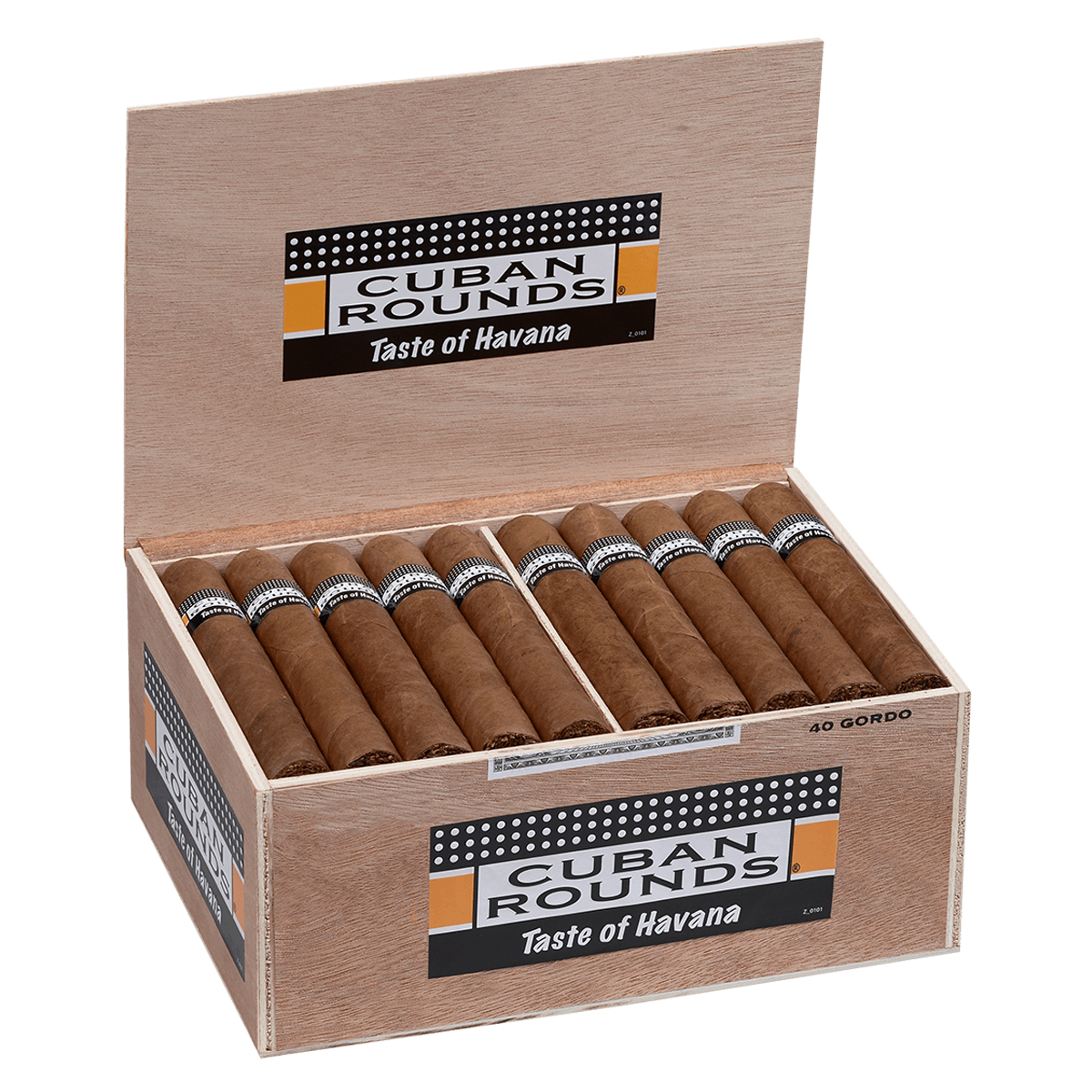 Cuban Rounds Toro Gordo Natural 40 Ct. Box 6.00X60