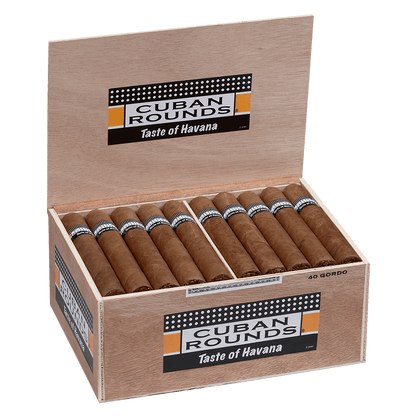 Cuban Rounds Toro Gordo Natural 40 Ct. Box 6.00X60