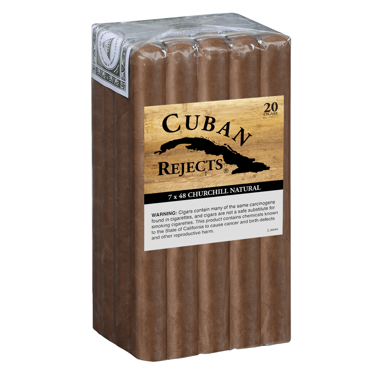 Cuban Rejects Churchill Natural 20 Ct Bundle 7.00X48