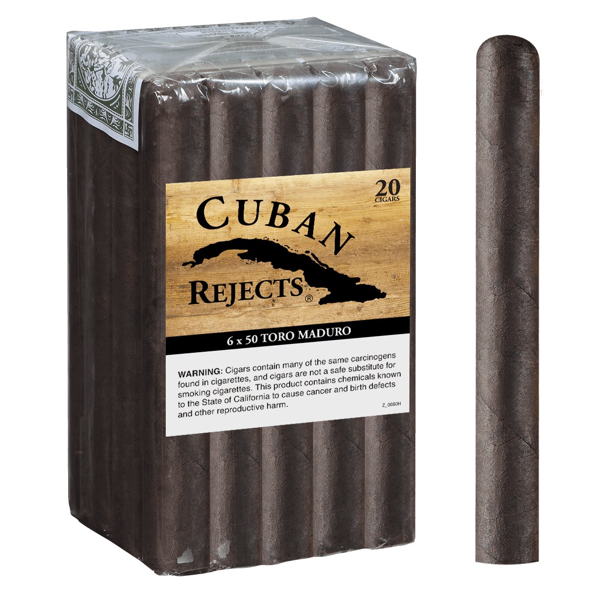 Cuban Rejects Toro Maduro 20 Ct. Bundle 6.00X50