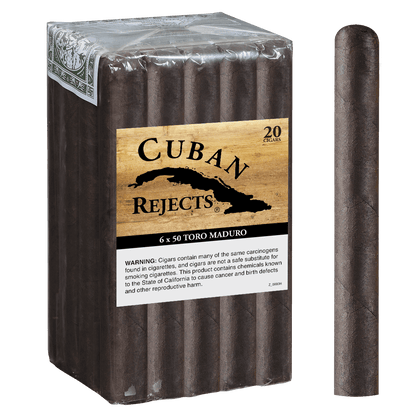 Cuban Rejects Toro Maduro 20 Ct. Bundle 6.00X50