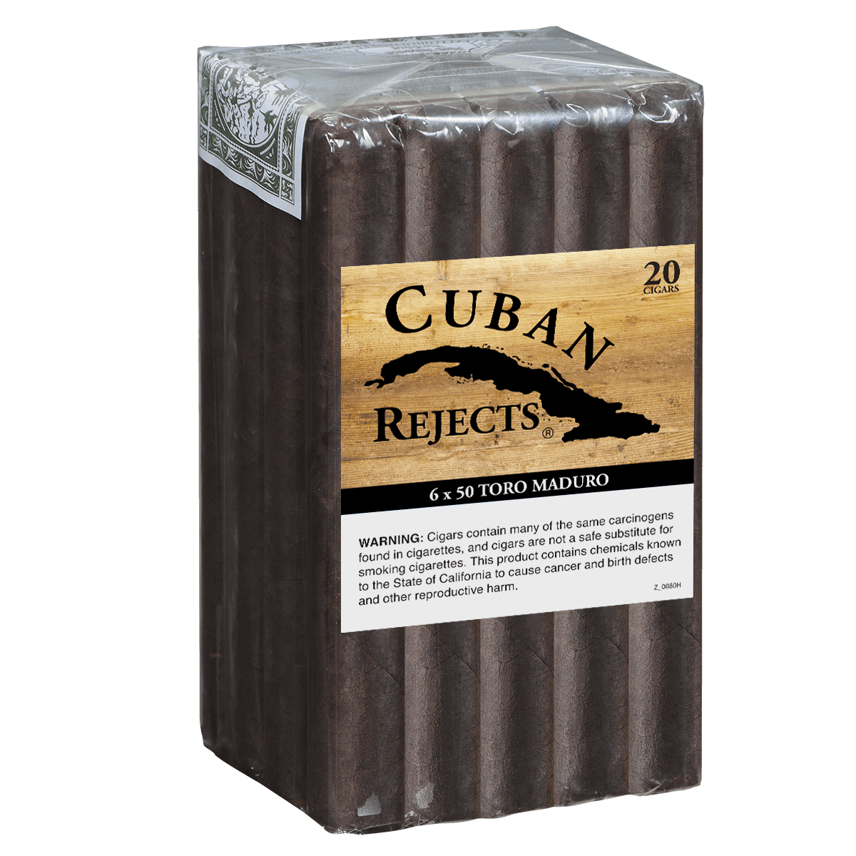 Cuban Rejects Toro Maduro 20 Ct. Bundle 6.00X50