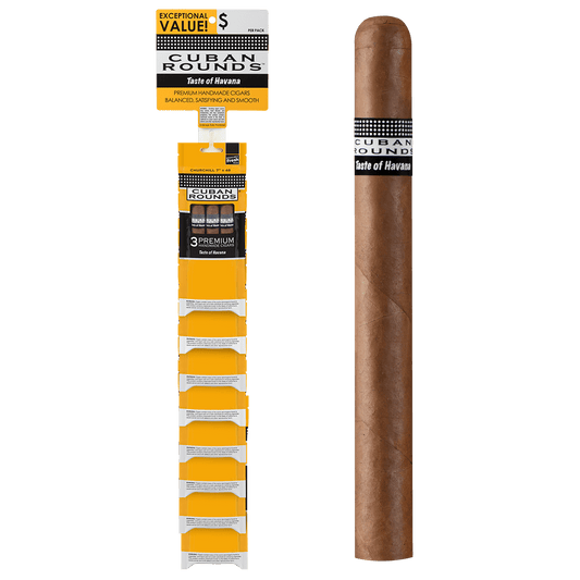 Cuban Rounds Churchill Natural Clip Strip 8/3 Ct. 7.00X48