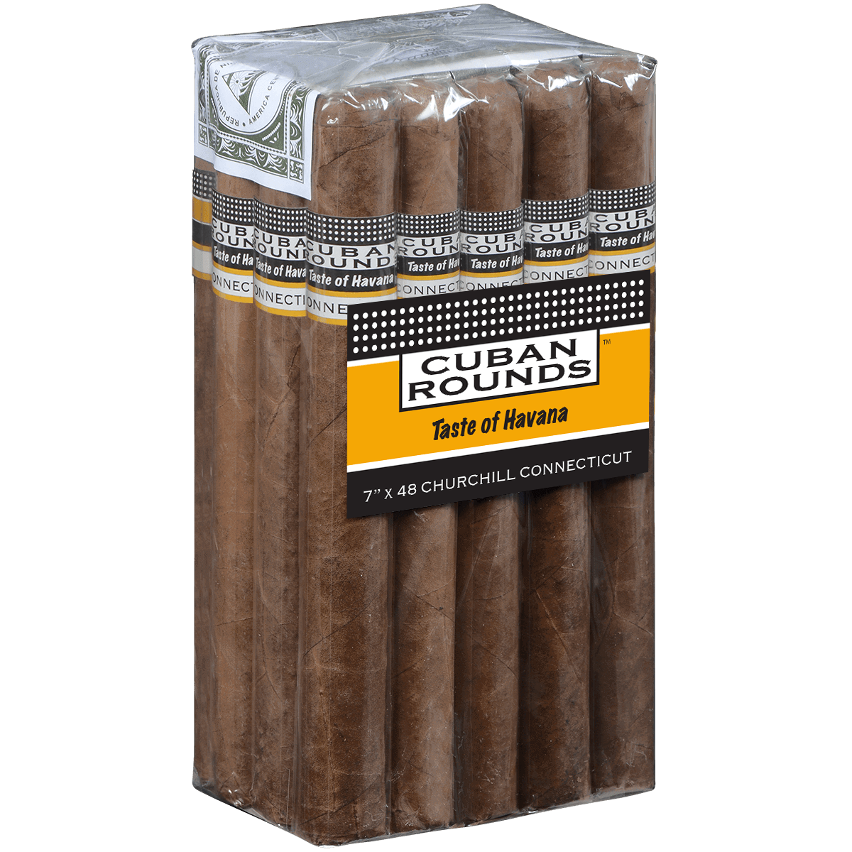 Cuban Rounds Churchill Connecticut 20 Ct Bundle 7.00X48