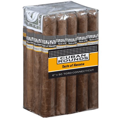 Cuban Rounds Toro Connecticut 20 Ct. Bundle 6.00X50