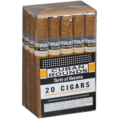 Cuban Rounds Toro Connecticut 20 Ct. Bundle 6.00X50