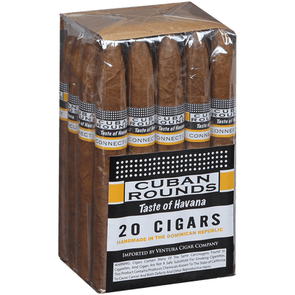 Cuban Rounds Torpedo Connecticut 20 Ct. Bundle 6.00X52